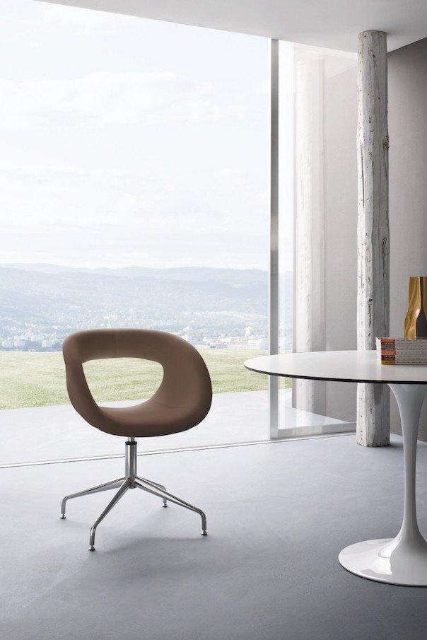Moema Side Chair c/w Spider Base-Gaber-Contract Furniture Store