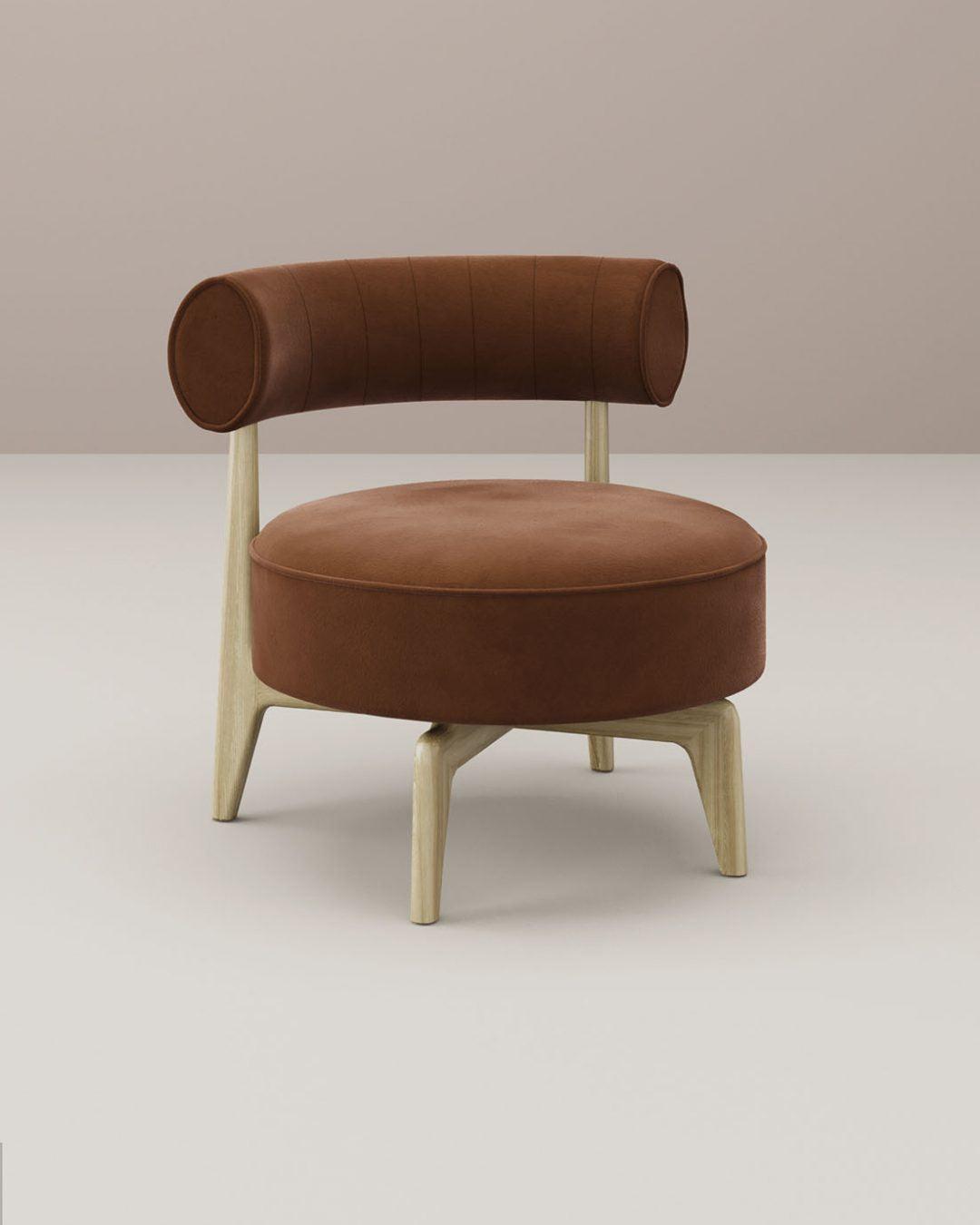 Moka 152-62/1F Lounge Armchair-Contract Furniture Store for hospitality, leisure & commercial projects