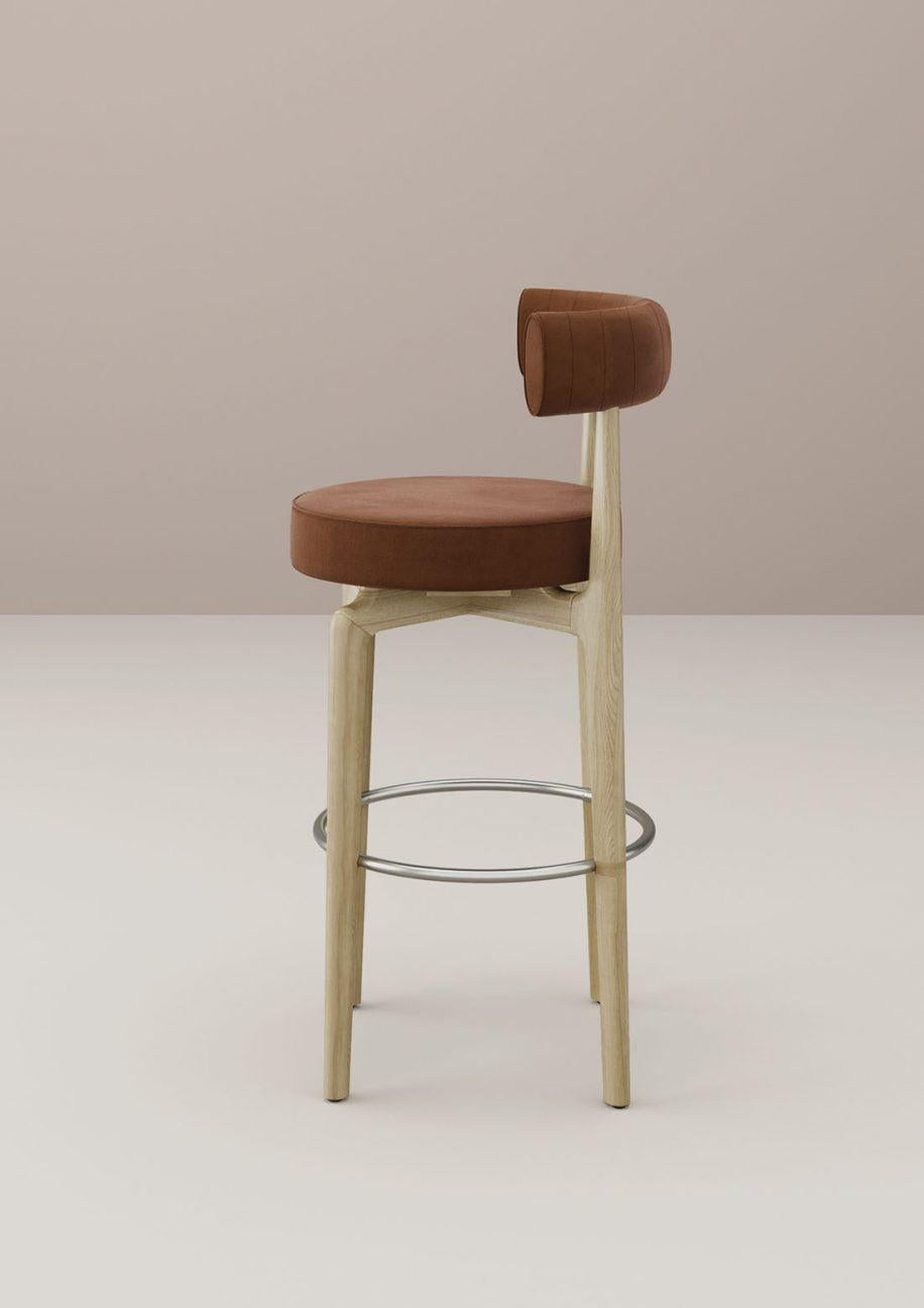 Moka 153-11/1F High Stool-Contract Furniture Store for hospitality, leisure & commercial projects