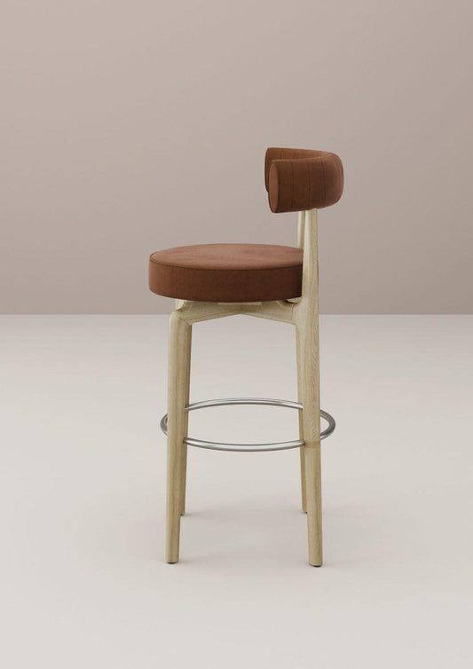 Moka 153-11/1F High Stool-Contract Furniture Store for hospitality, leisure & commercial projects