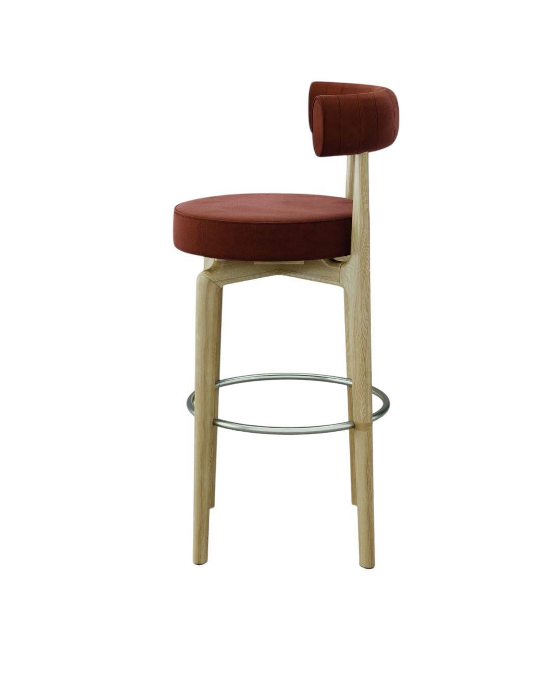 Moka 153-11/1F High Stool-Contract Furniture Store for hospitality, leisure & commercial projects