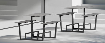 Mondrian BT.605 Poseur Bench Unit-Contract Furniture Store for hospitality, leisure & commercial projects