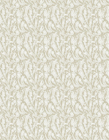 Mono Leaves Wallpaper