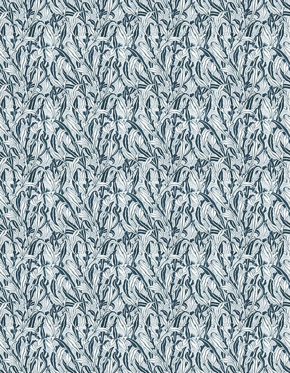 Mono Leaves Wallpaper