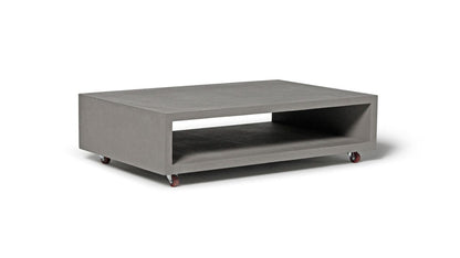 Monobloc Concrete Wheels Coffee Table