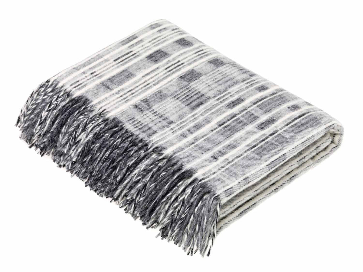 Monochrome Throw-Bronte by Moon-Contract Furniture Store
