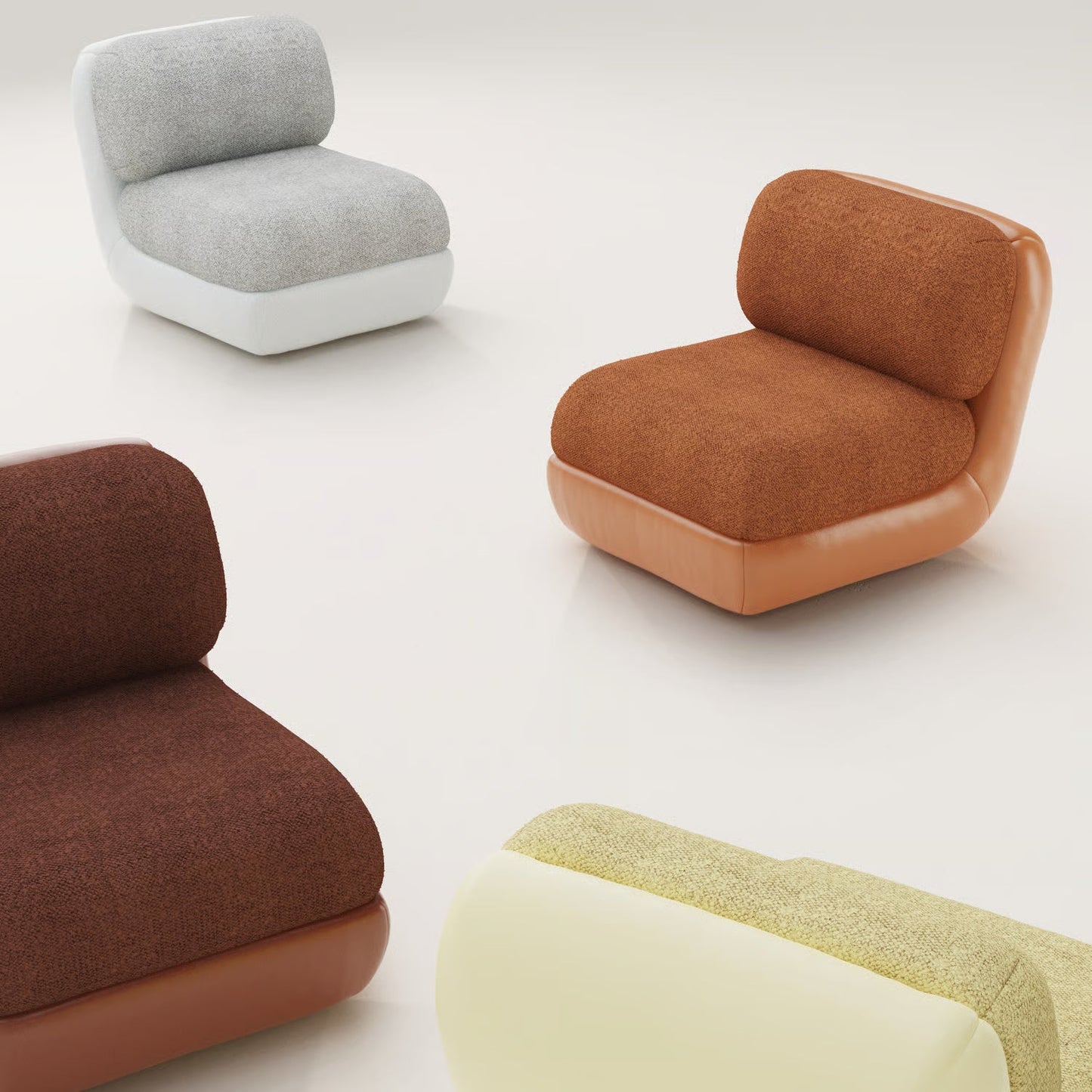 Mood Armchair with Arms