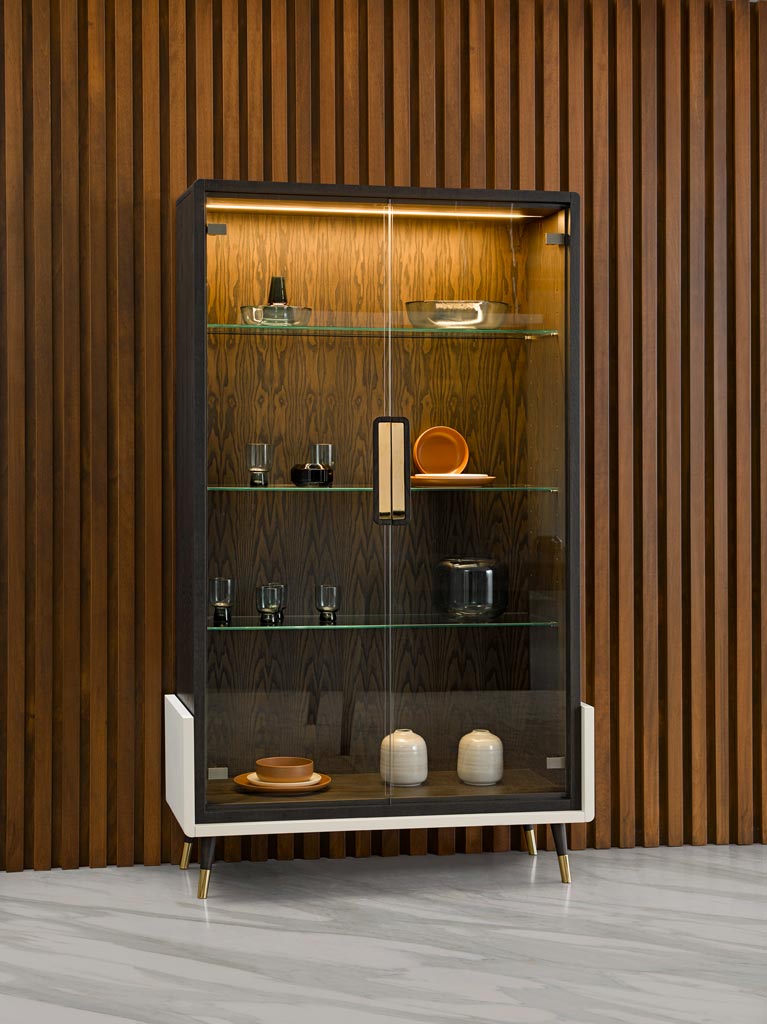 Moon 0VE47 Glass Cupboard-Contract Furniture Store for hospitality, leisure & commercial projects