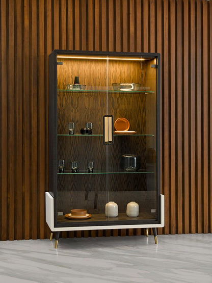 Moon 0VE47 Glass Cupboard-Contract Furniture Store for hospitality, leisure & commercial projects