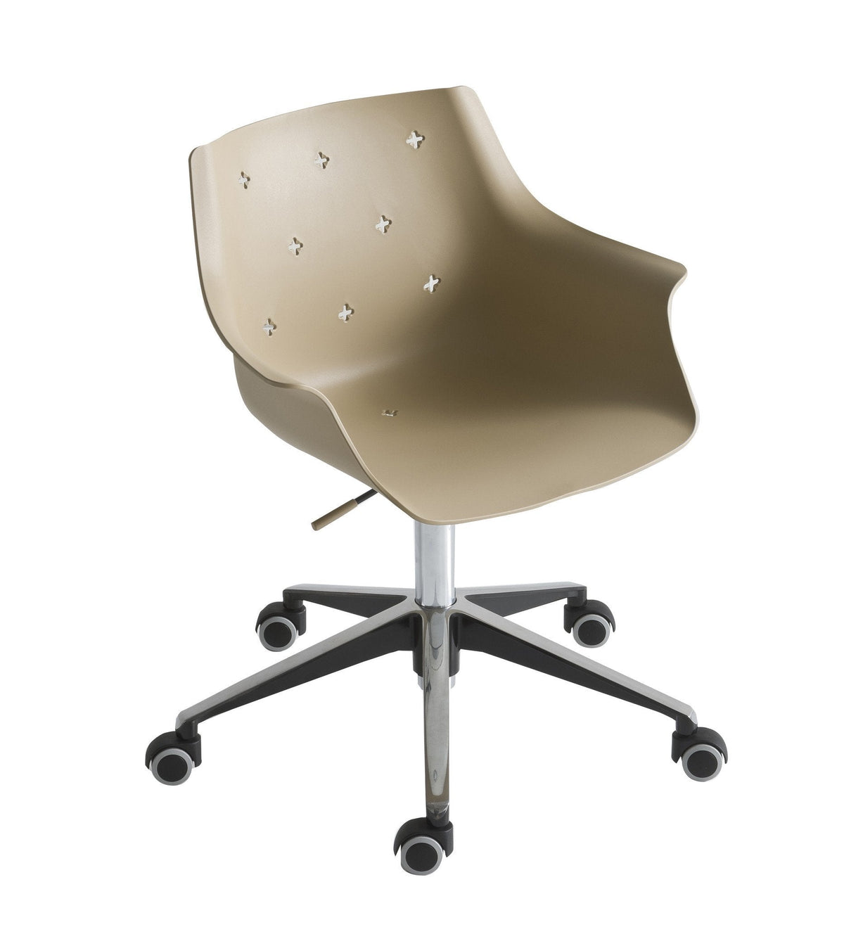 More Side Chair c/w Wheels 2-Gaber-Contract Furniture Store