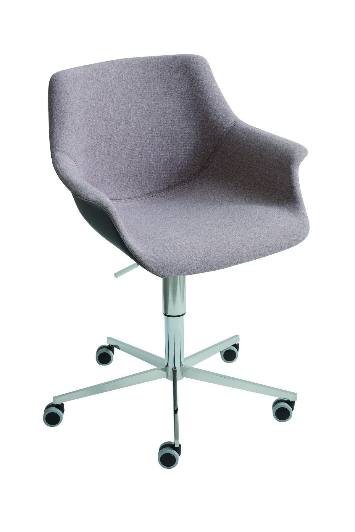 More Side Chair c/w Wheels-Gaber-Contract Furniture Store