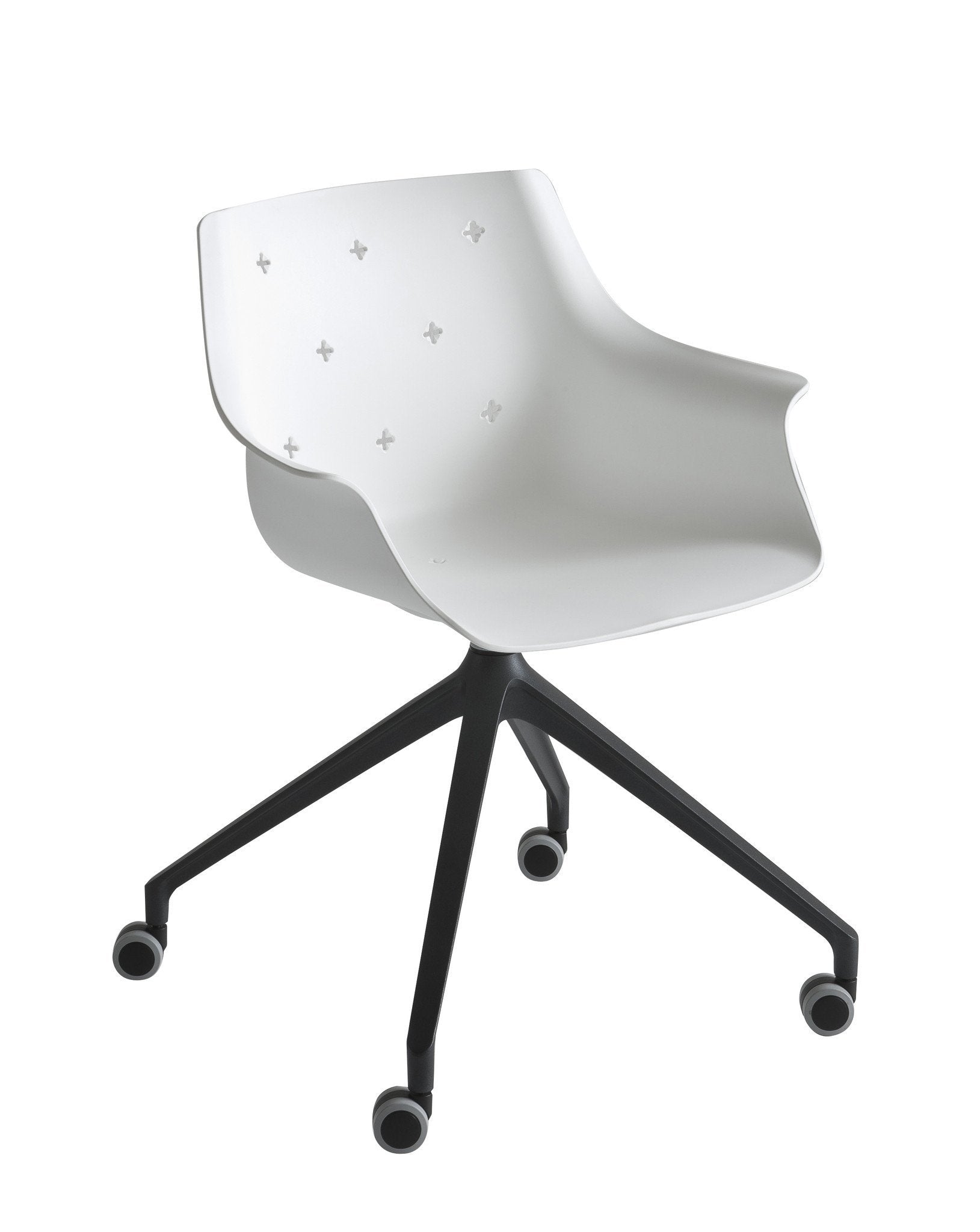 More Side Chair c/w Spider Wheels-Gaber-Contract Furniture Store