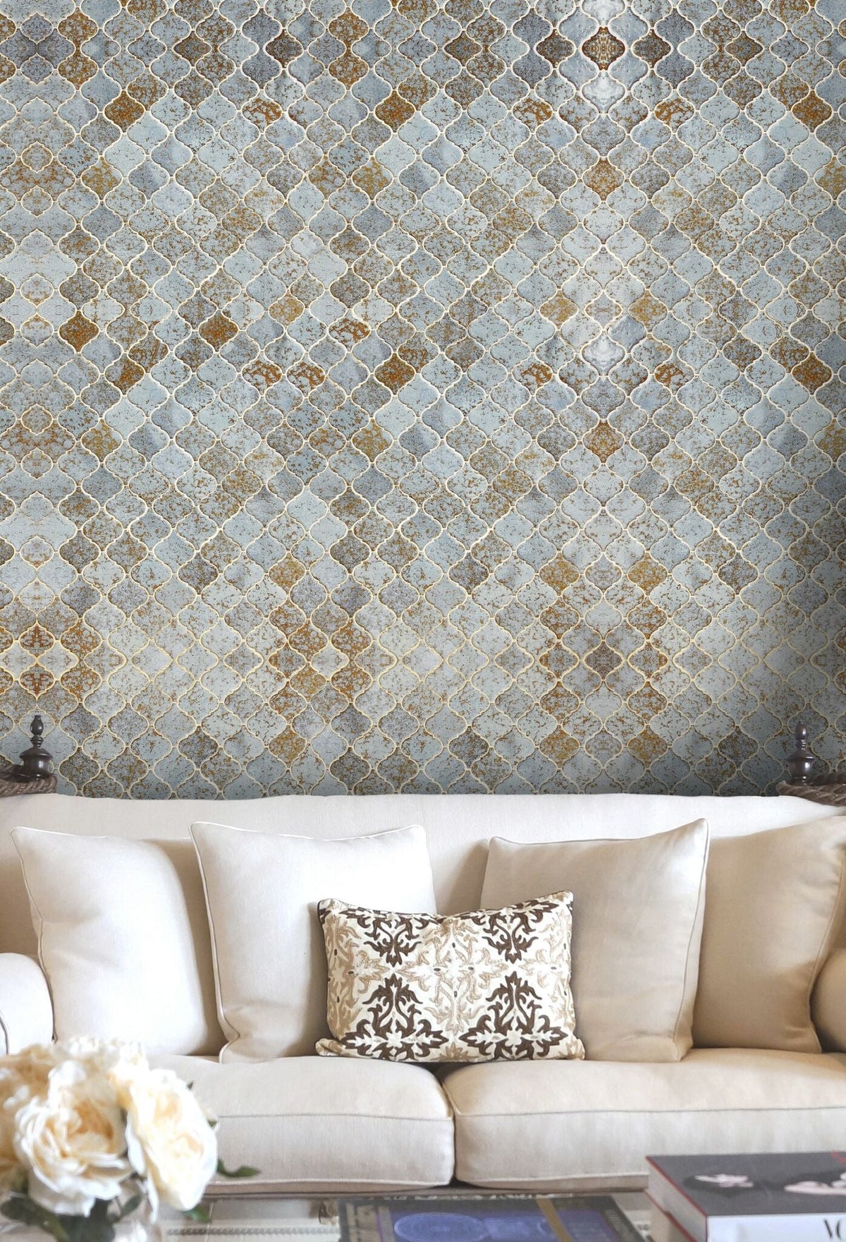 Morocco Tiles Wallpaper-Mind The Gap-Contract Furniture Store