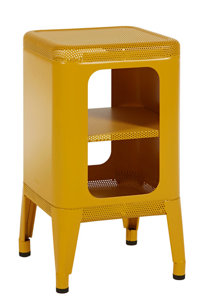 MT500 Perforated Bedside Table-Contract Furniture Store for hospitality, leisure & commercial projects