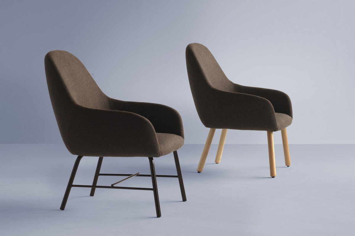 Myra Lounge Chair c/w Metal Legs-Metalmobil-Contract Furniture Store