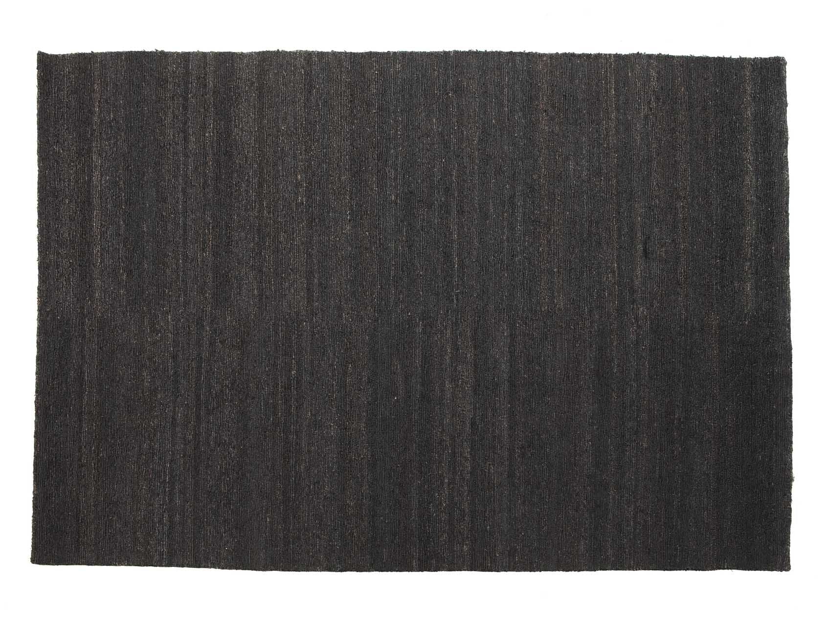 Natural Earth Black Rug