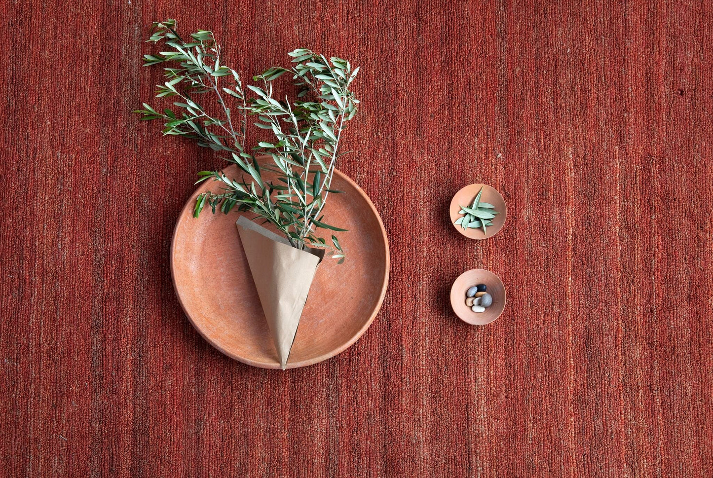 Natural Earth Terracotta Rug