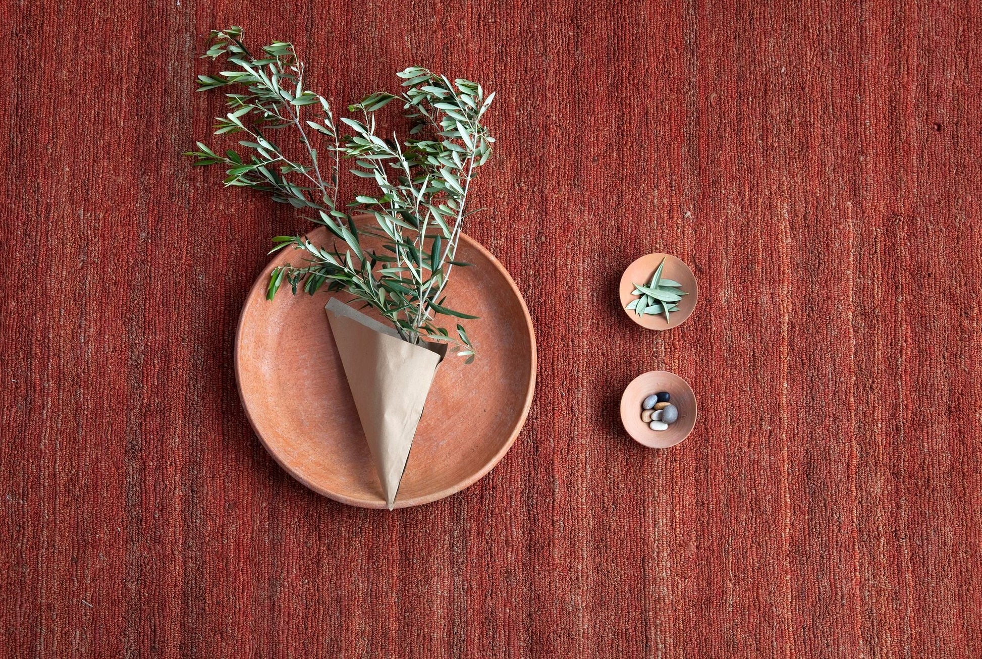 Natural Earth Terracotta Rug