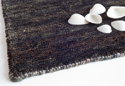 Natural Noche Black Rug