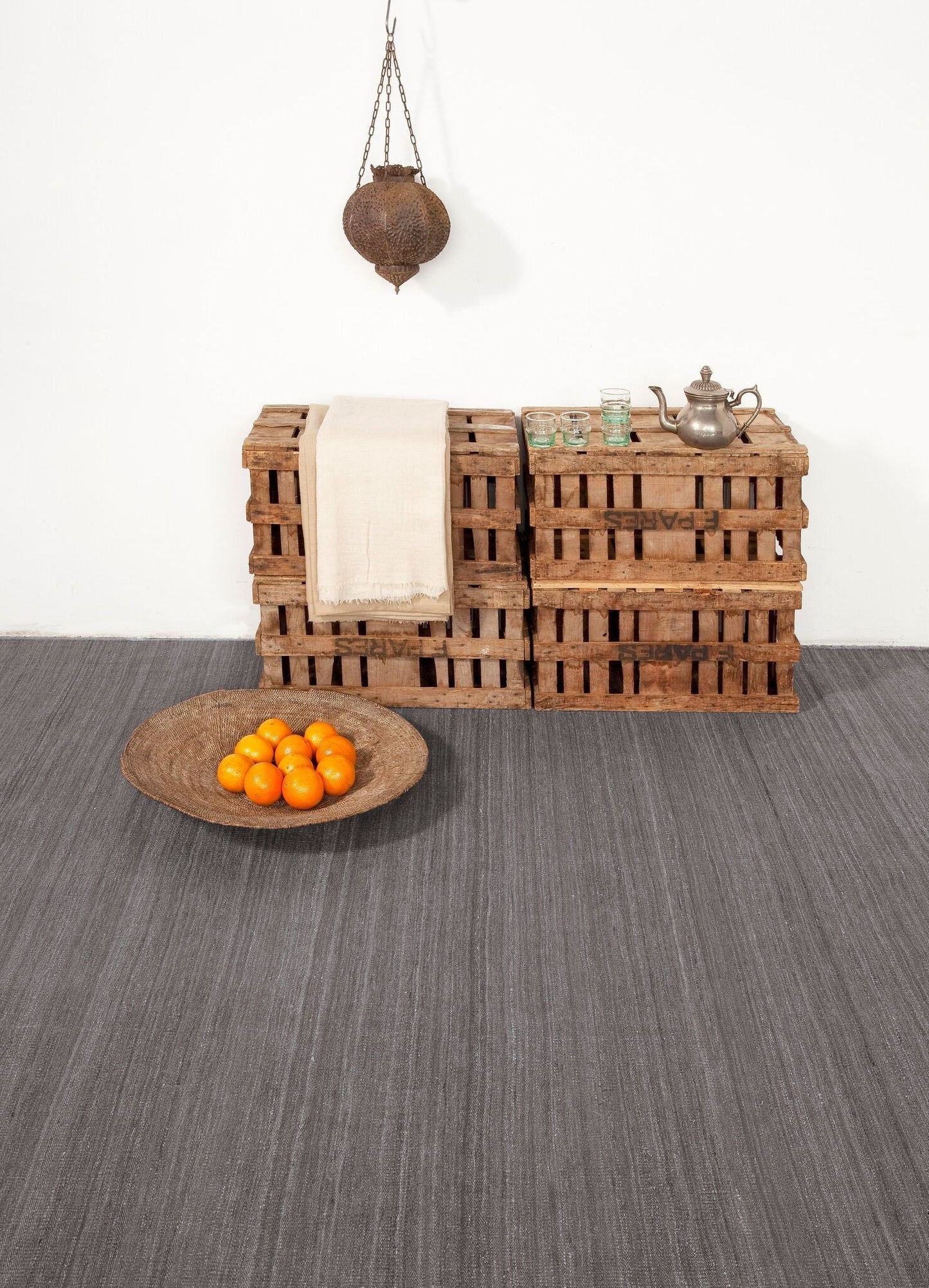 Natural Nomad Grey Rug-Contract Furniture Store for hospitality, leisure & commercial projects