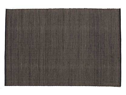 Natural Tatami Black Rug