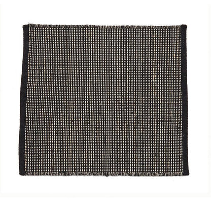 Natural Tatami Black Rug