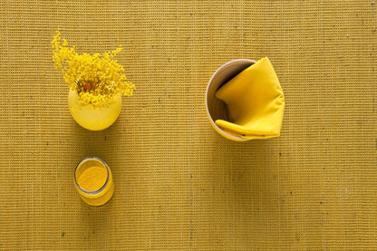 Natural Tatami Yellow Rug