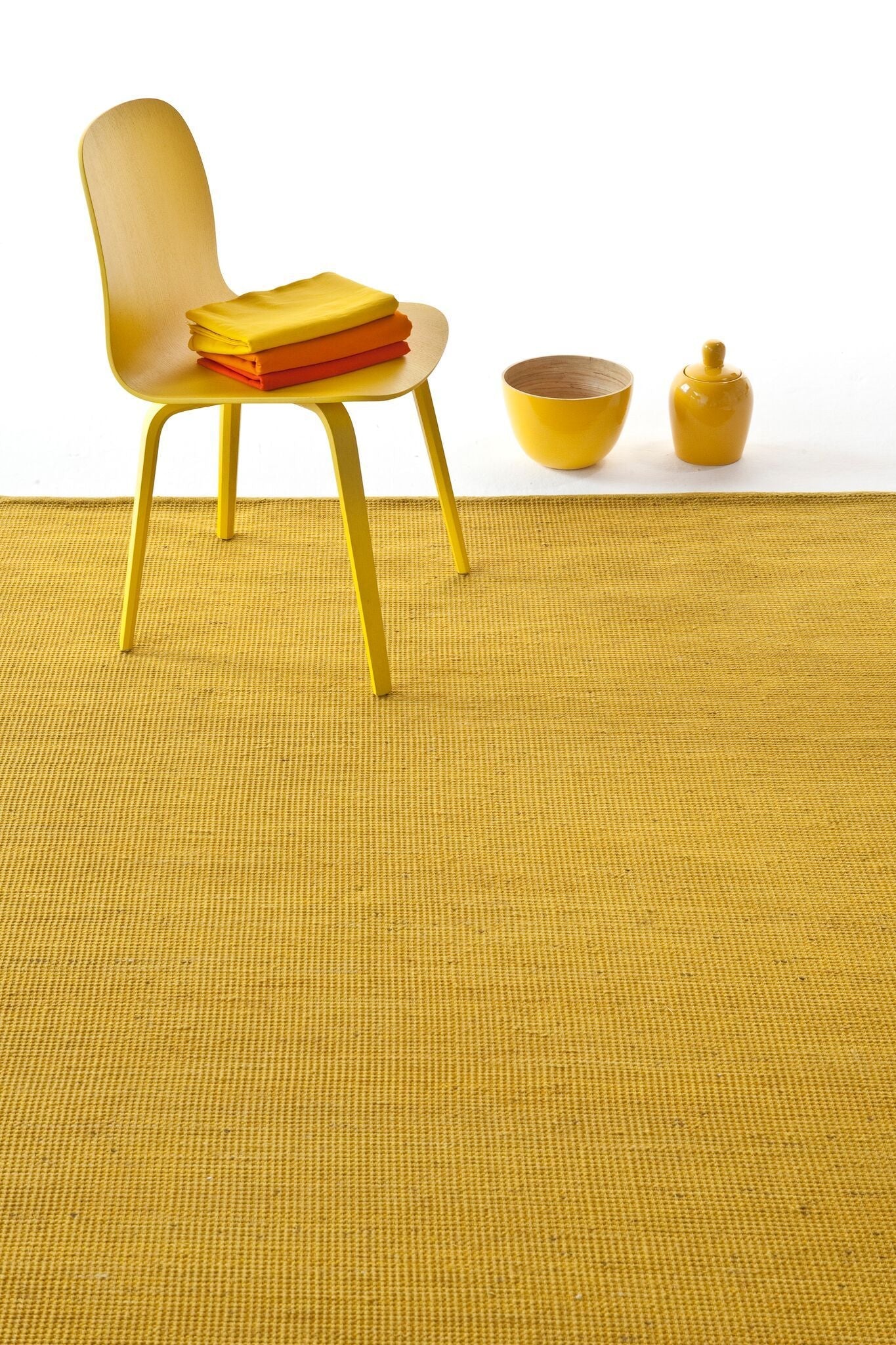 Natural Tatami Yellow Rug
