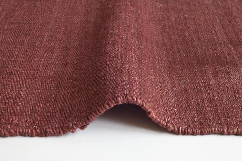 Natural Vegetal Garnet Rug