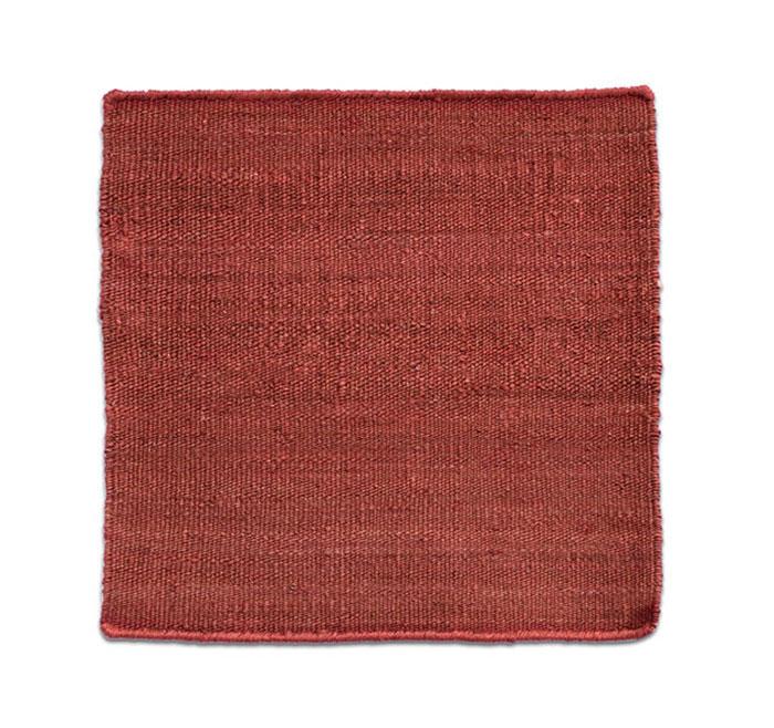 Natural Vegetal Garnet Rug