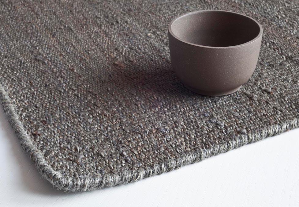 Natural Vegetal Greenish Grey Rug