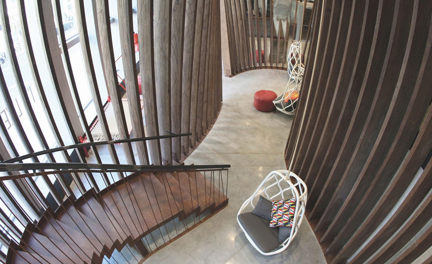 Nautica Swing Chair-Contract Furniture Store for hospitality, leisure & commercial projects