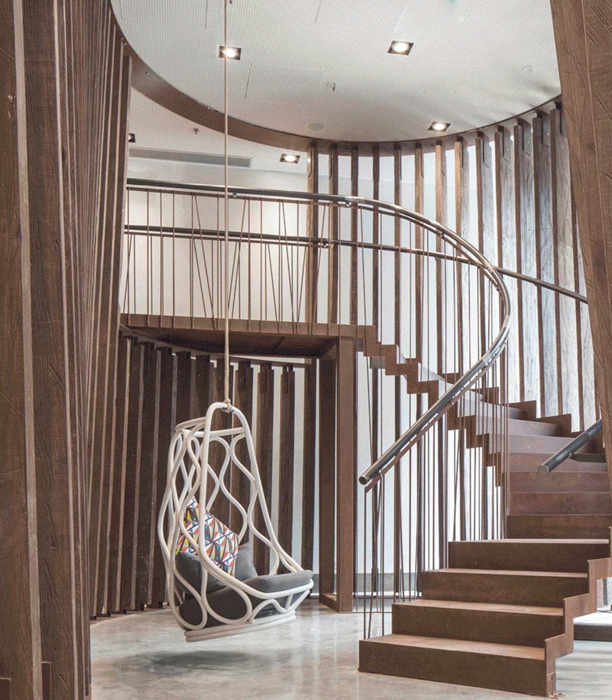 Nautica Swing Chair-Contract Furniture Store for hospitality, leisure & commercial projects