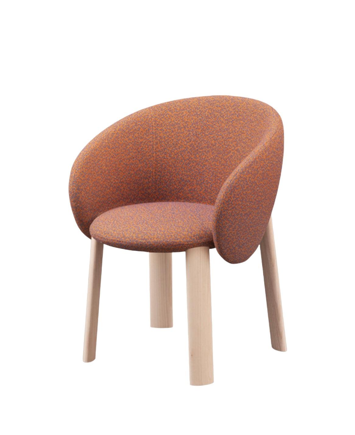 Nebula Wood Armchair-Miniforms-Contract Furniture Store
