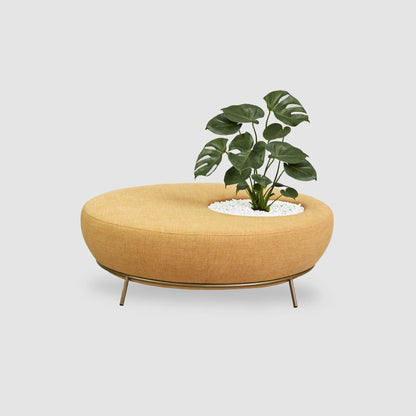 Nest Round Sofa with Plant