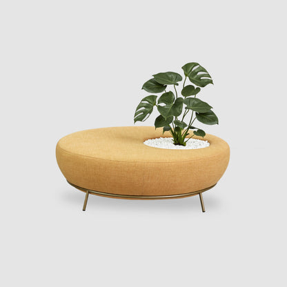 Nest Round Sofa with Plant