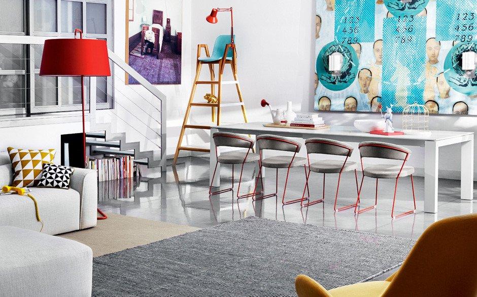 New York Side Chair c/w Sled Legs-Calligaris-Contract Furniture Store