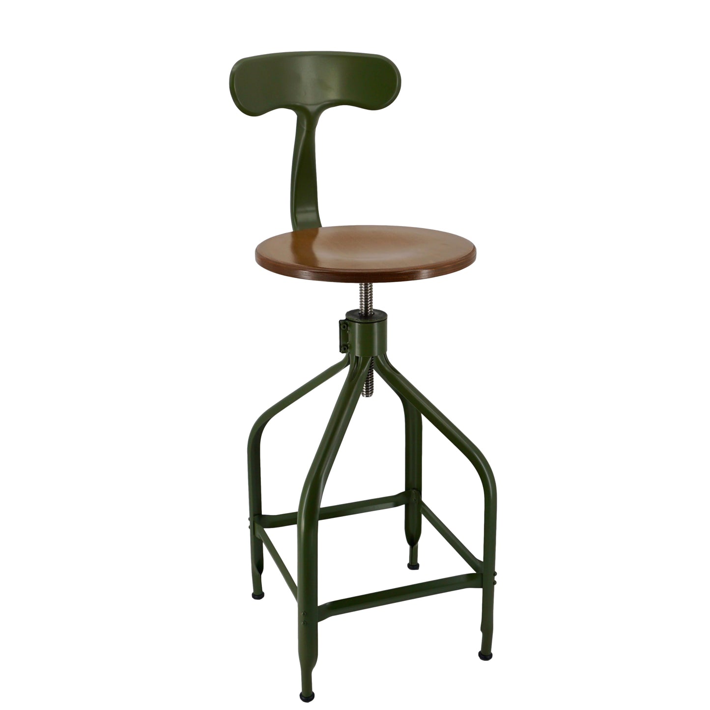 Nicolle® Adjustable Metal High Stool-Contract Furniture Store for hospitality, leisure & commercial projects