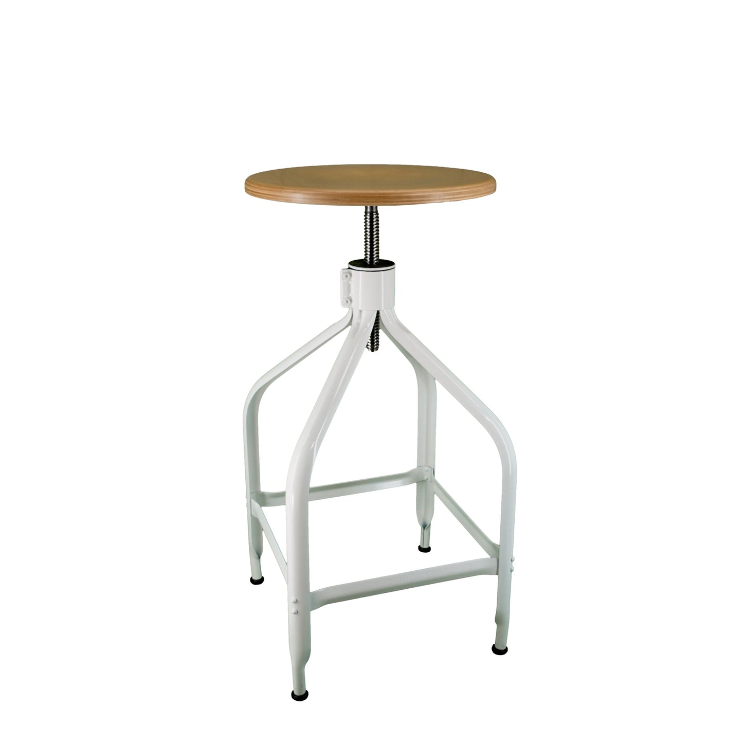Nicolle® Adjustable Metal High Stool-Contract Furniture Store for hospitality, leisure & commercial projects