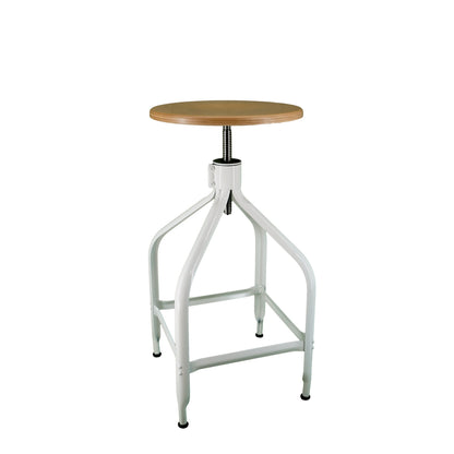 Nicolle® Adjustable Metal High Stool-Contract Furniture Store for hospitality, leisure & commercial projects