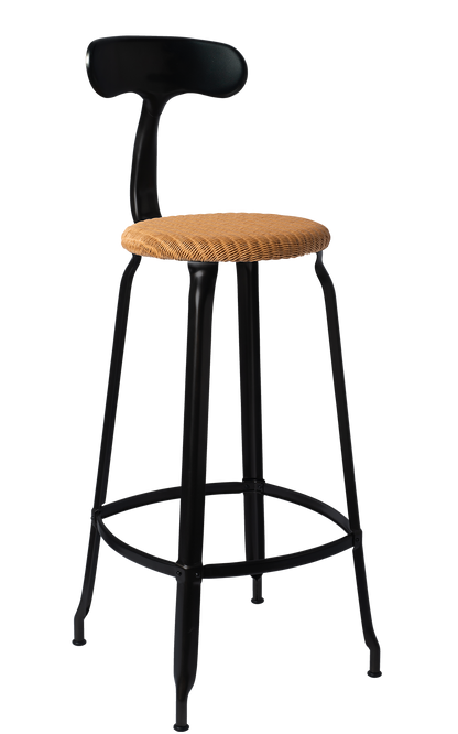 Nicolle® Loom & Metal High Stool