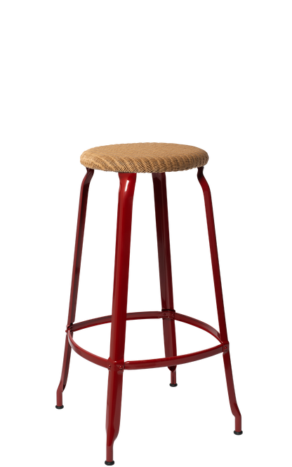 Nicolle® Loom & Metal High Stool
