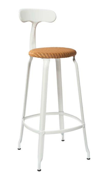 Nicolle® Loom & Metal High Stool