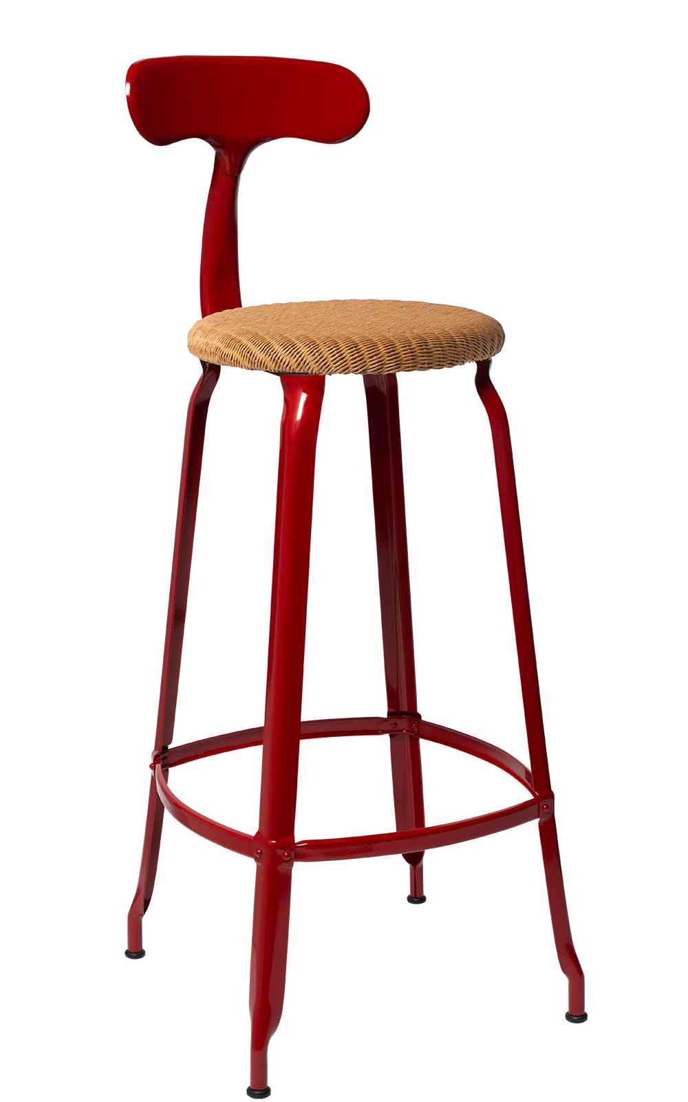 Nicolle® Loom & Metal High Stool
