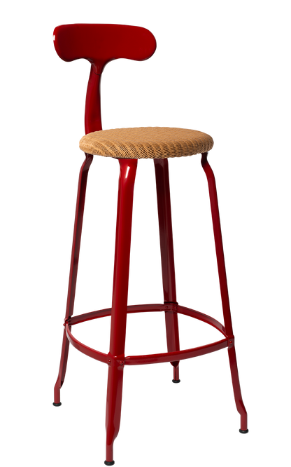 Nicolle® Loom & Metal High Stool