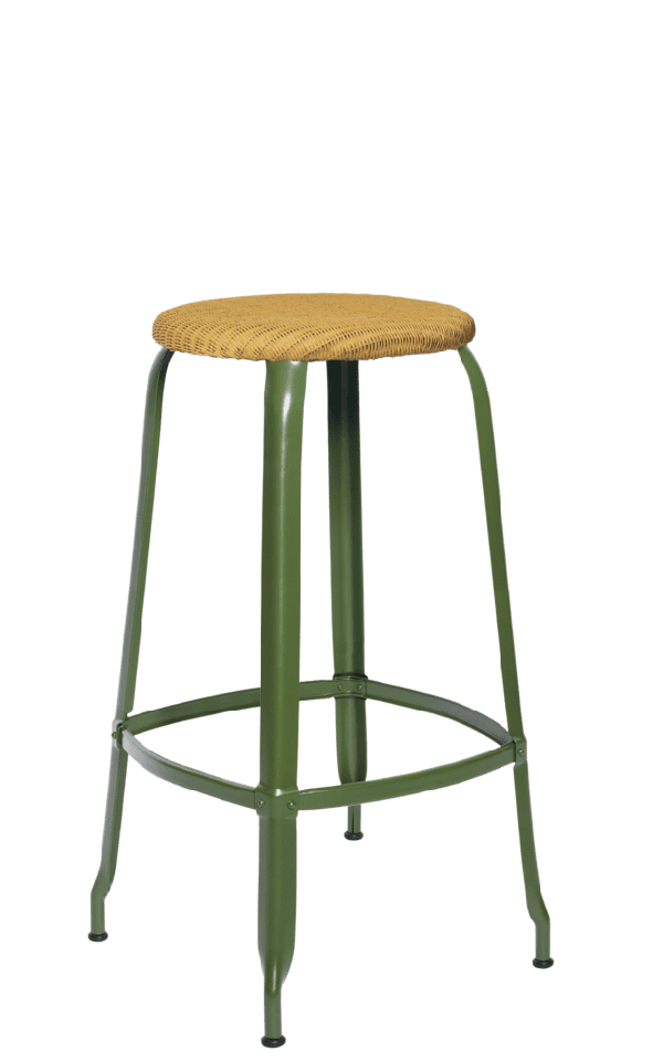 Nicolle® Loom & Metal High Stool