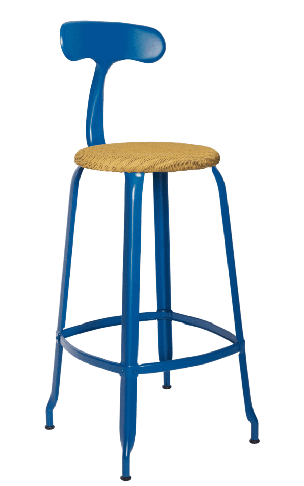 Nicolle® Loom & Metal High Stool