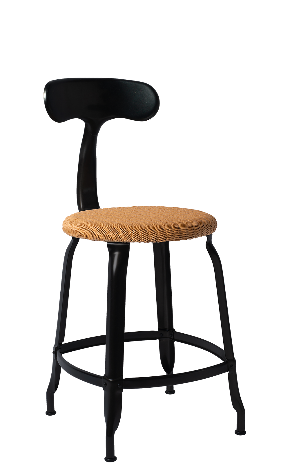 Nicolle® Loom & Metal Side Chair-Contract Furniture Store for hospitality, leisure & commercial projects