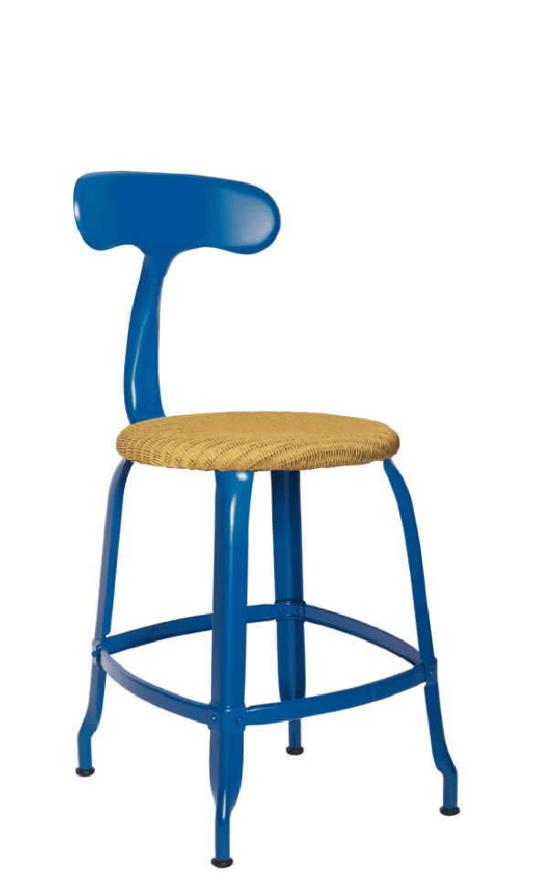 Nicolle® Loom & Metal Side Chair-Contract Furniture Store for hospitality, leisure & commercial projects