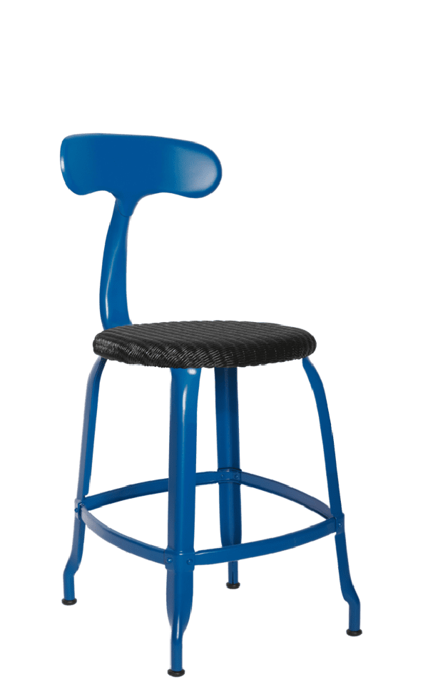 Nicolle® Loom & Metal Side Chair-Contract Furniture Store for hospitality, leisure & commercial projects